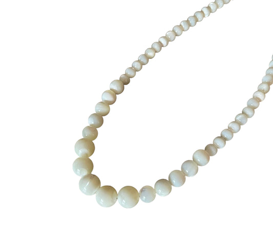 Collier Victoria en Nacre blanche