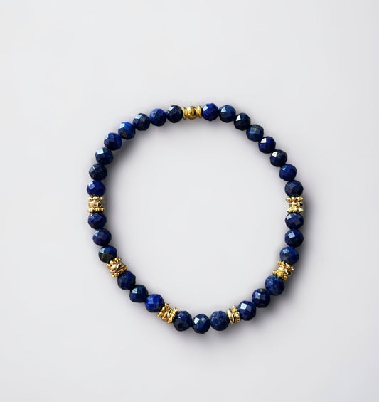 Bracelet Eden en Lapis Lazuli pierres fines