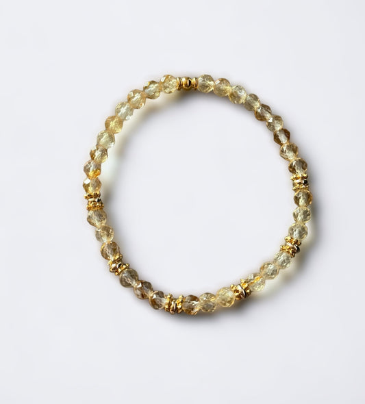 Bracelet Eden en Citrine pierres fines