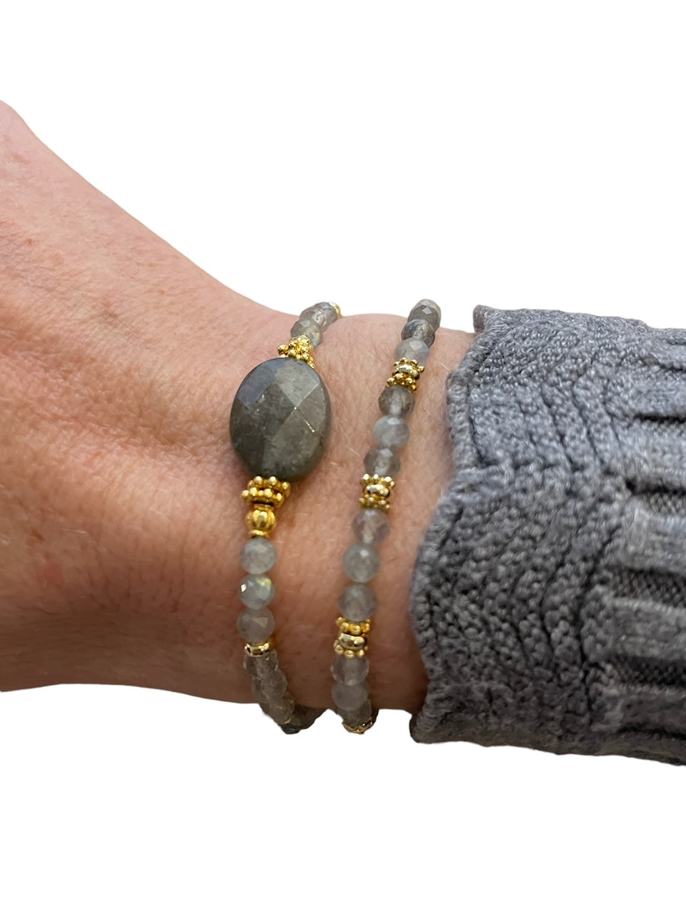 Bracelet Eden en Labradorite pierres fines