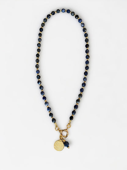 Collier Athena en Sodalite