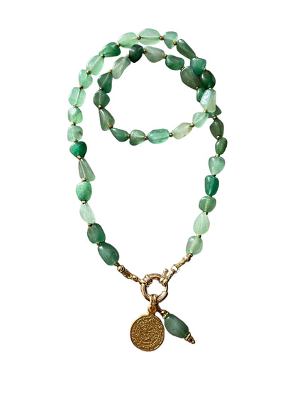 Collier Athena en Aventurine