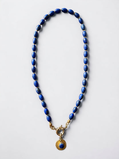 Collier Athena en Lapis Lazuli