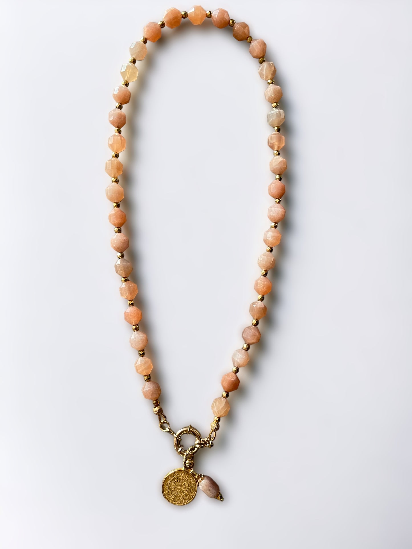 Collier Athena en Pierre de soleil