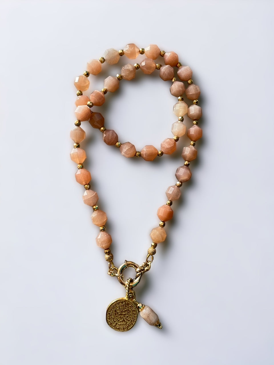 Collier Athena en Pierre de soleil