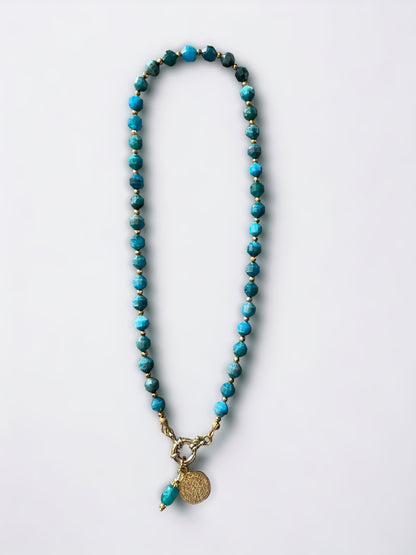 Collier Athena en Apatite