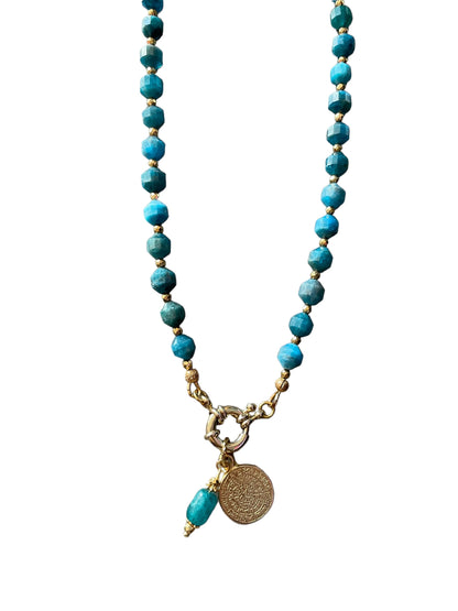 Collier Athena en Apatite