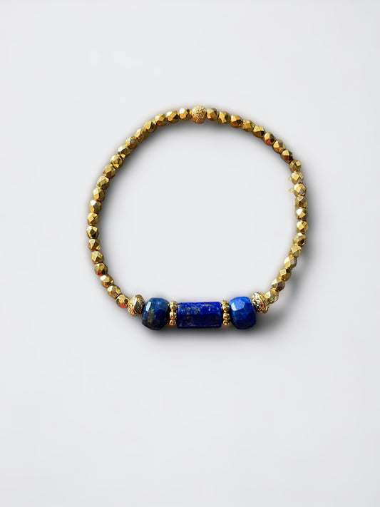 Bracelet Olympe Lapis Lazuli