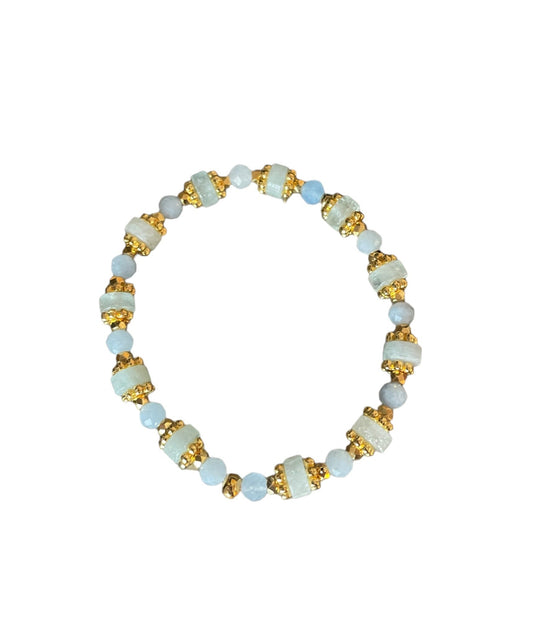 Bracelet Roma Aigue marine