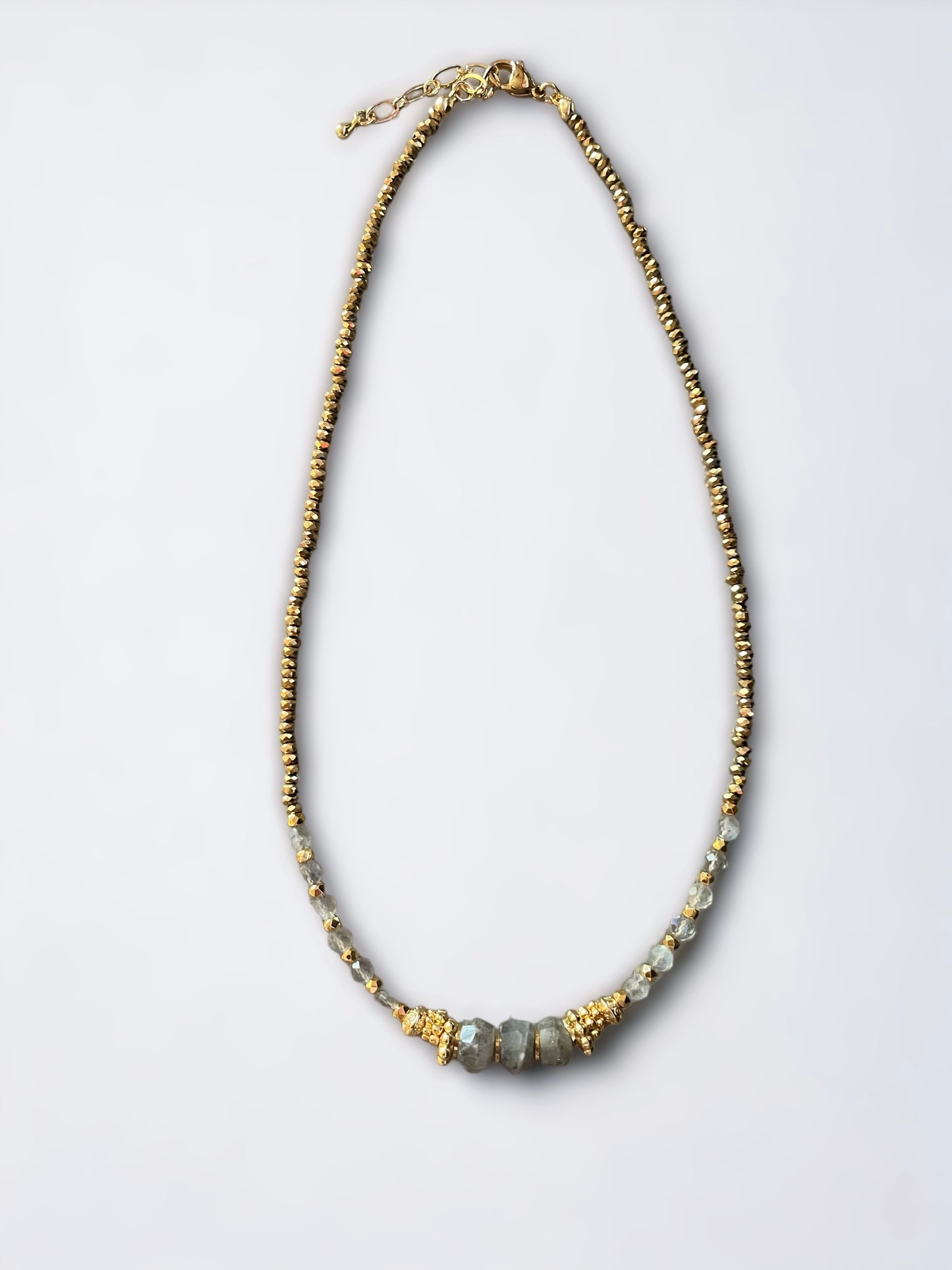 Collier Sissi en Labradorite