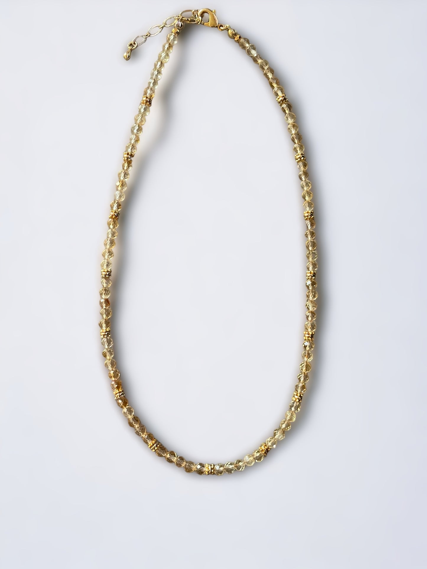 Collier Eden en Citrine pierres fines