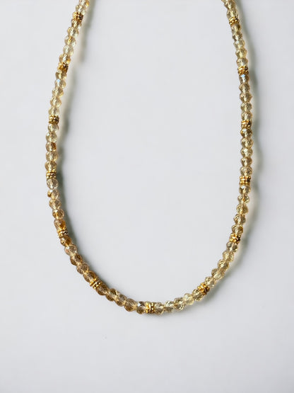 Collier Eden en Citrine pierres fines