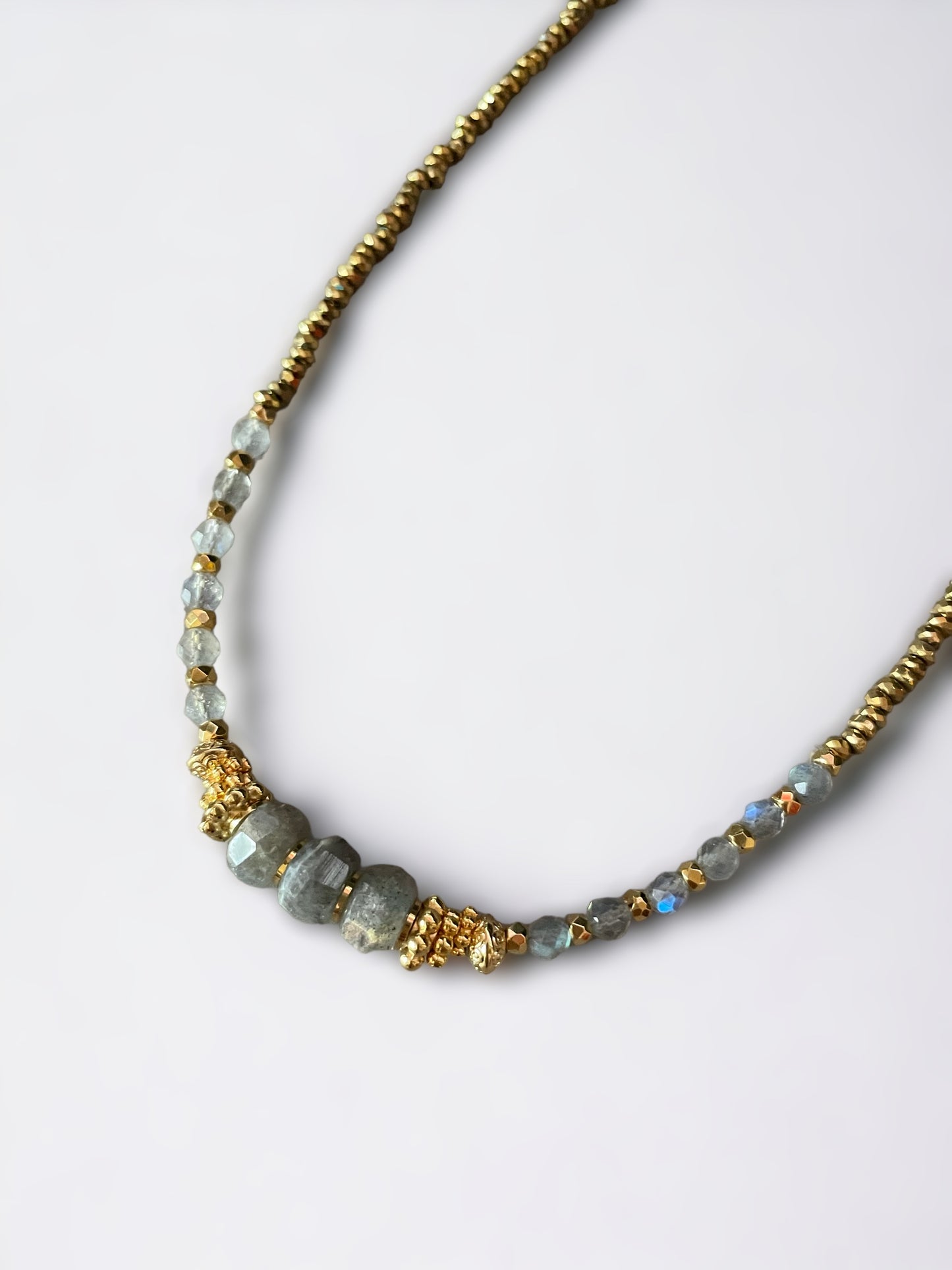 Collier Sissi en Labradorite