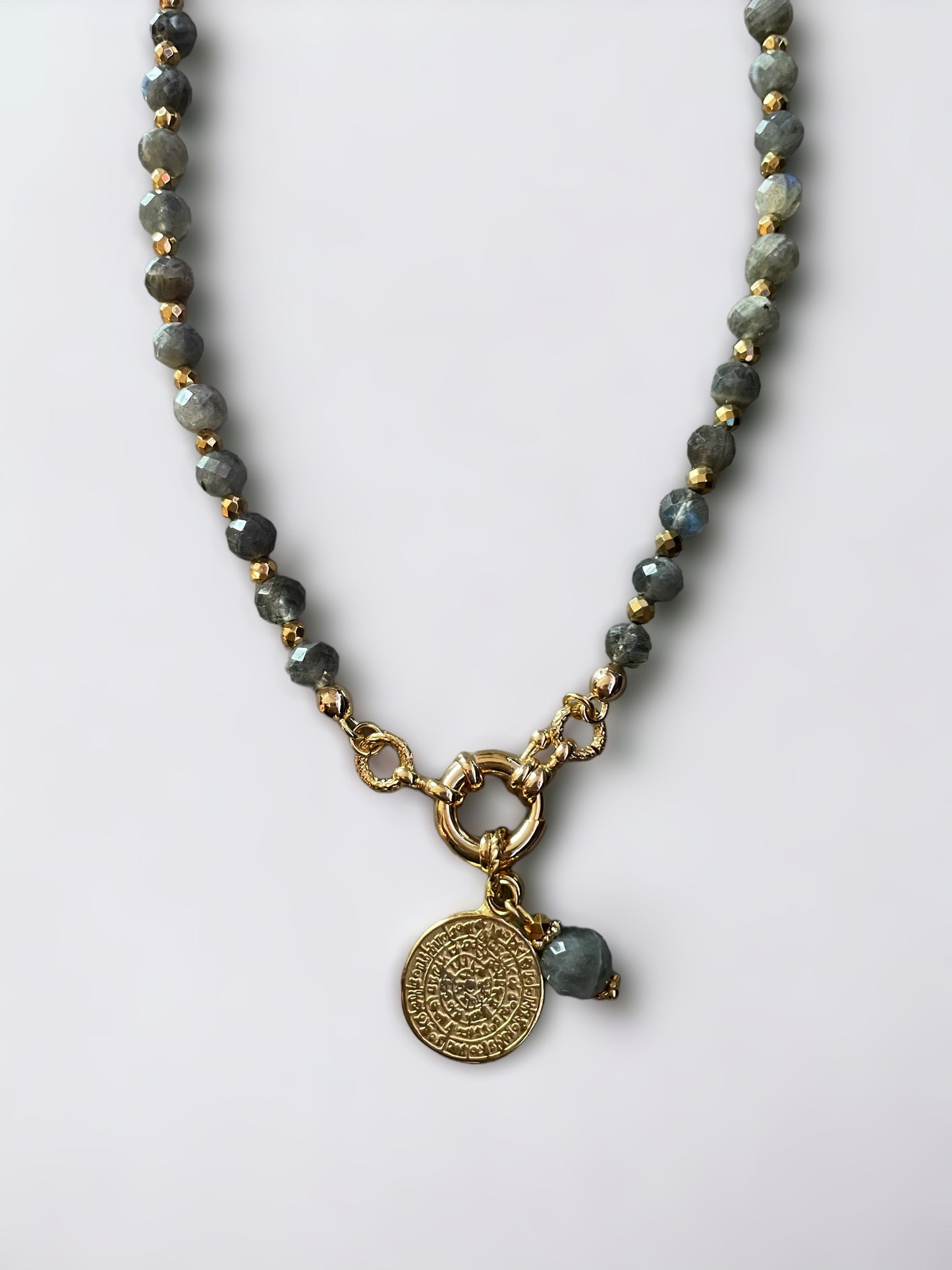 Collier Athena en Labradorite