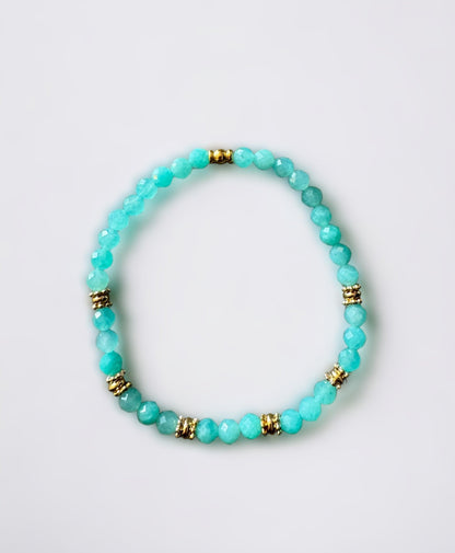 Bracelet Eden en Amazonite pierres fines