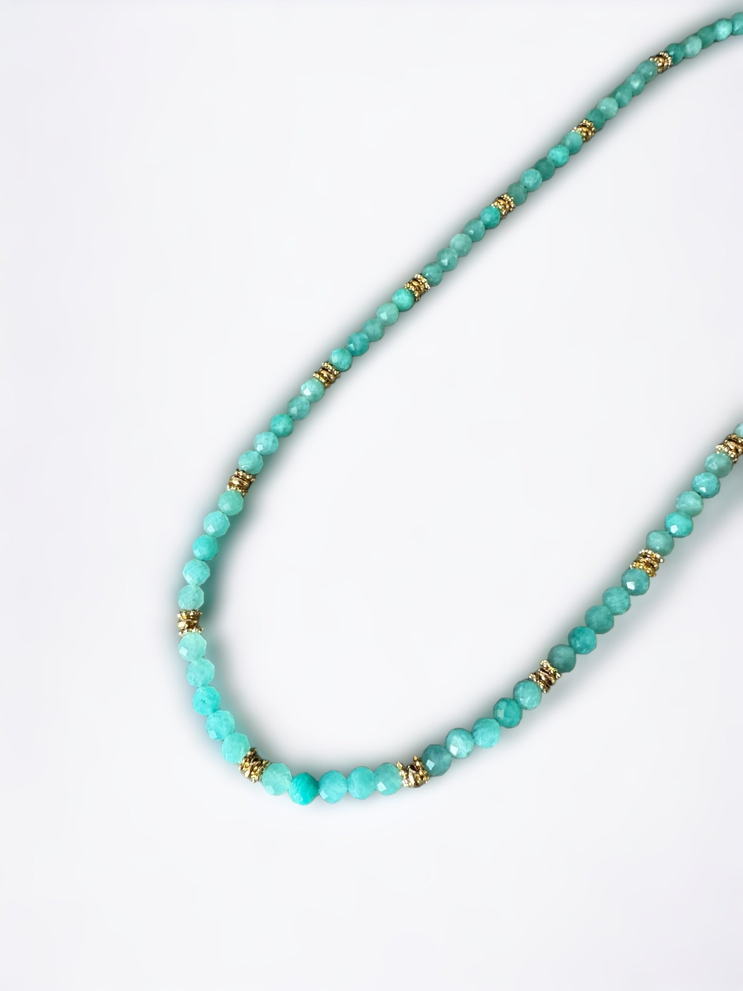 Collier Eden en Amazonite pierres fines