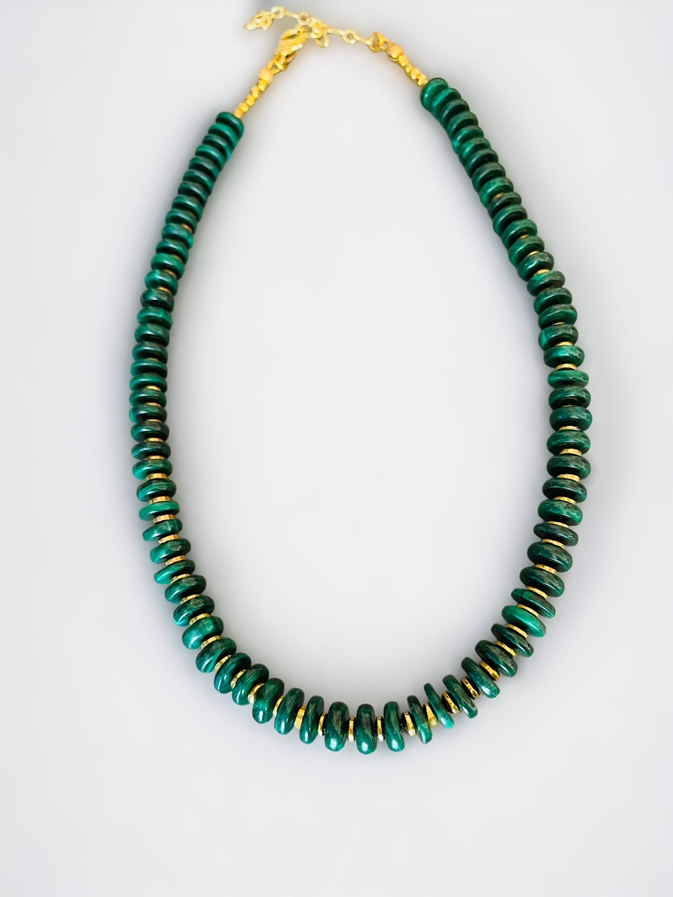 Collier Africa en Malachite