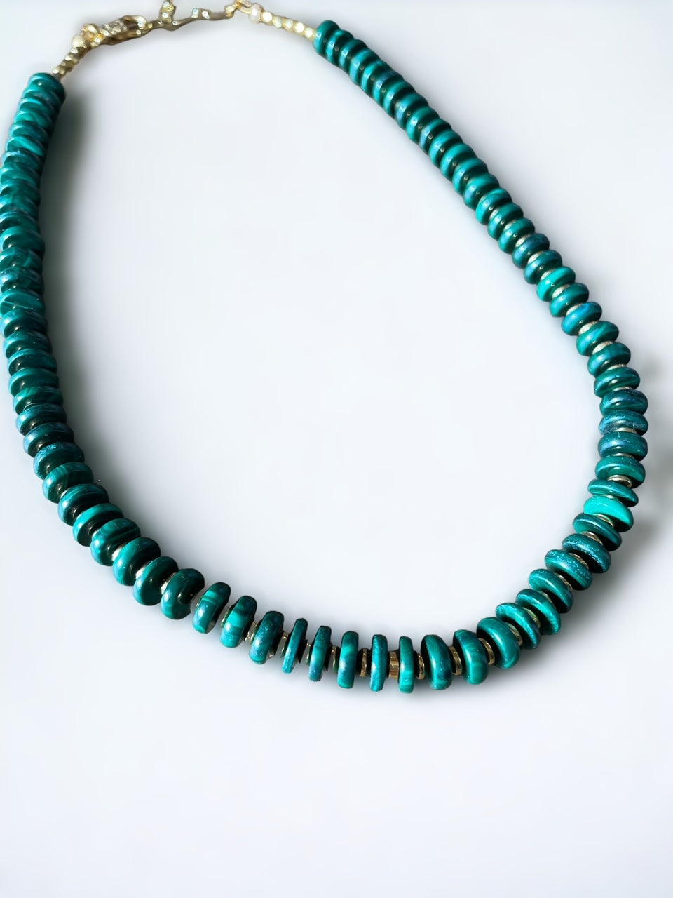 Collier Africa en Malachite