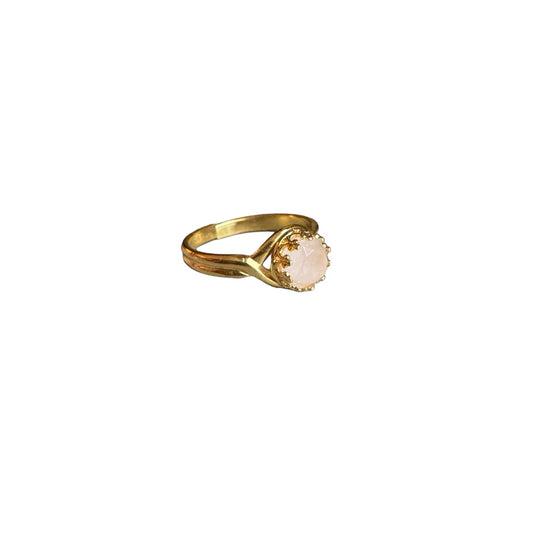 Bague Margot en Quartz rose