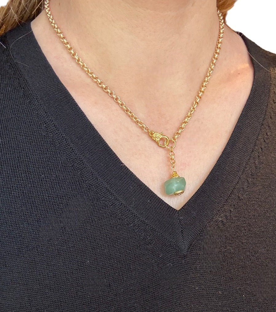 Collier Ipanema en Aventurine