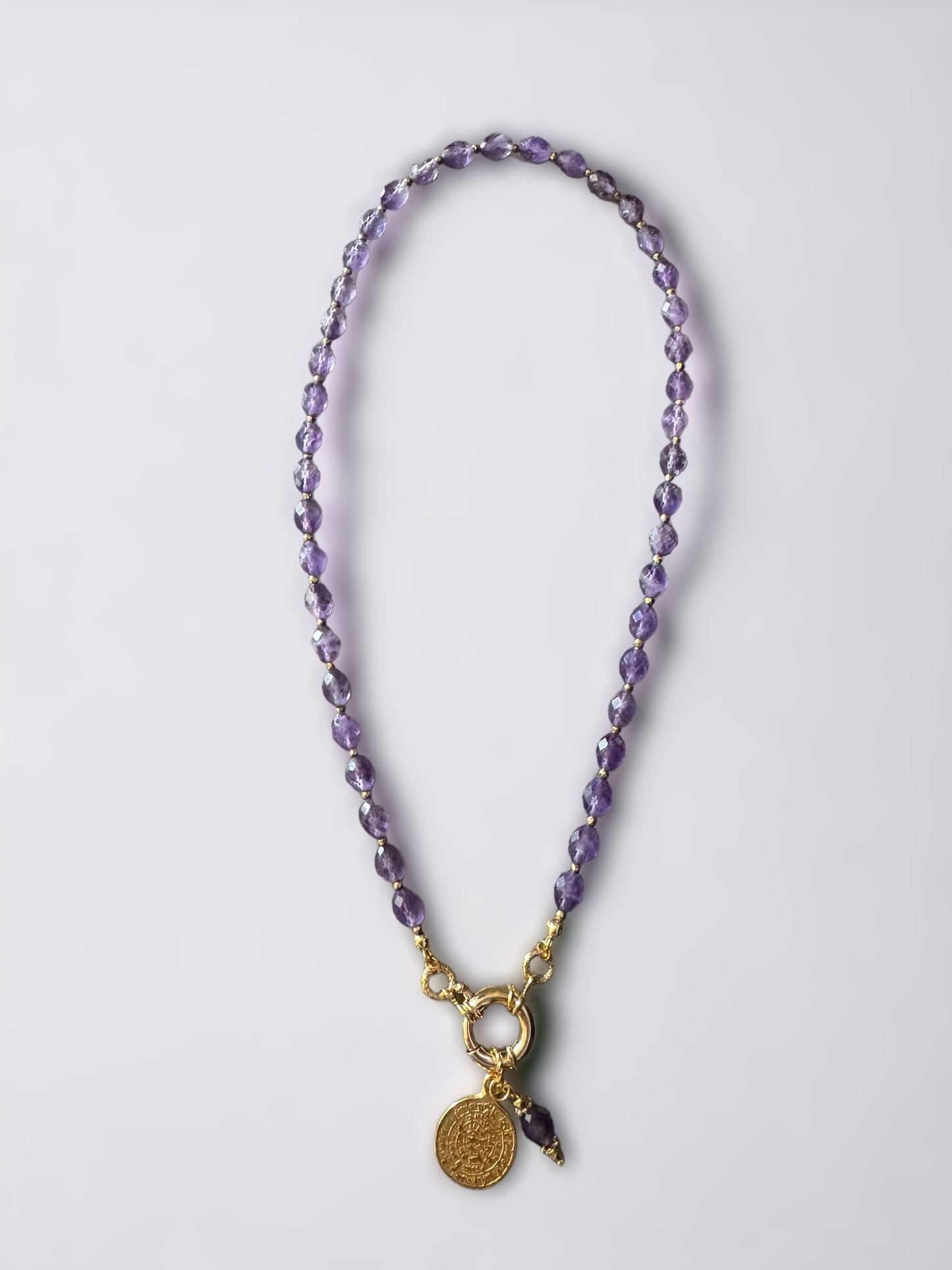 Collier Athena en Amethyste