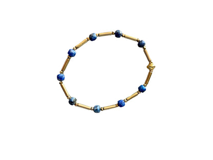 Bracelet Jasmine en Lapis lazuli