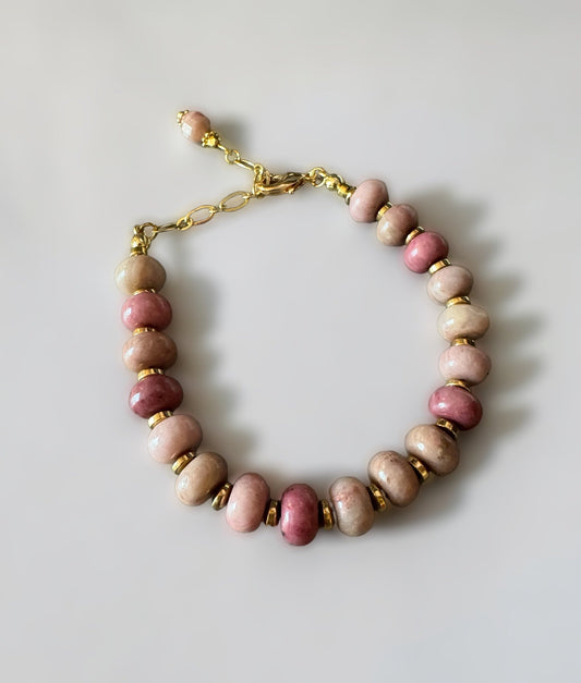 Bracelet Africa en Rhodonite