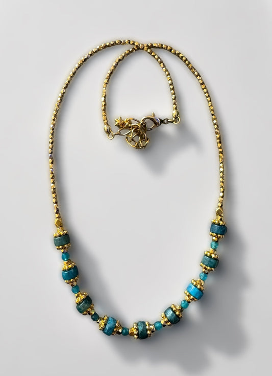 Collier Roma en Apatite