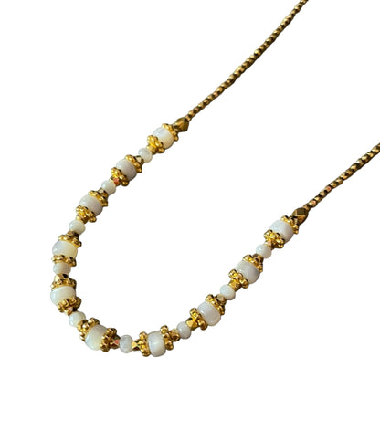 Collier Roma en Nacre blanche