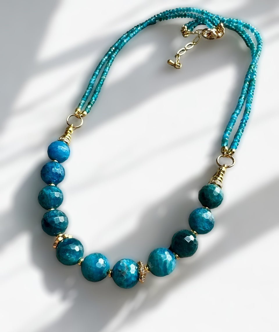 Collier Frida en Apatite