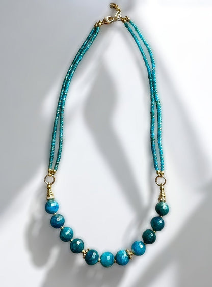 Collier Frida en Apatite