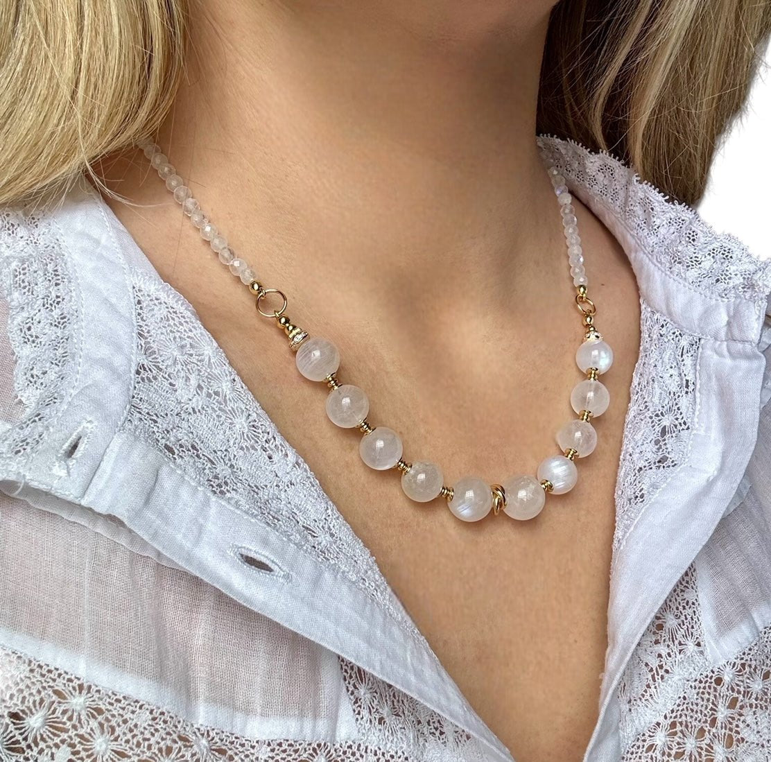 Collier Frida en Pierre de lune