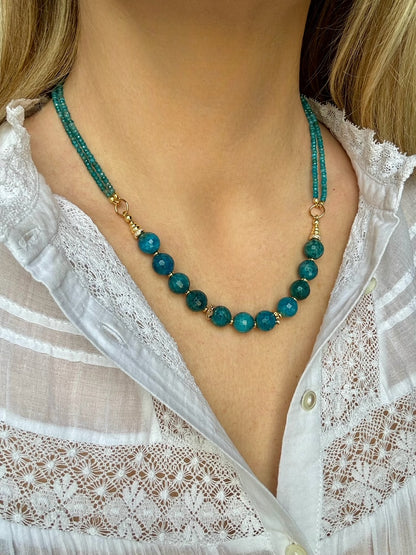 Collier Frida en Apatite