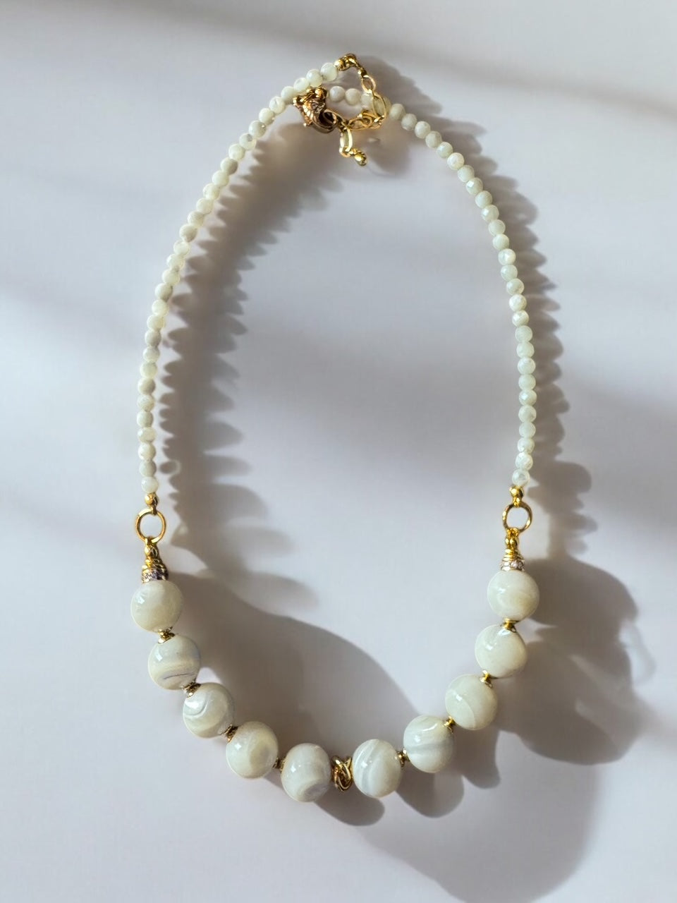 Collier Frida en Nacre blanche