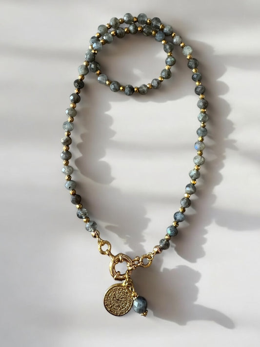 Collier Athena en Labradorite