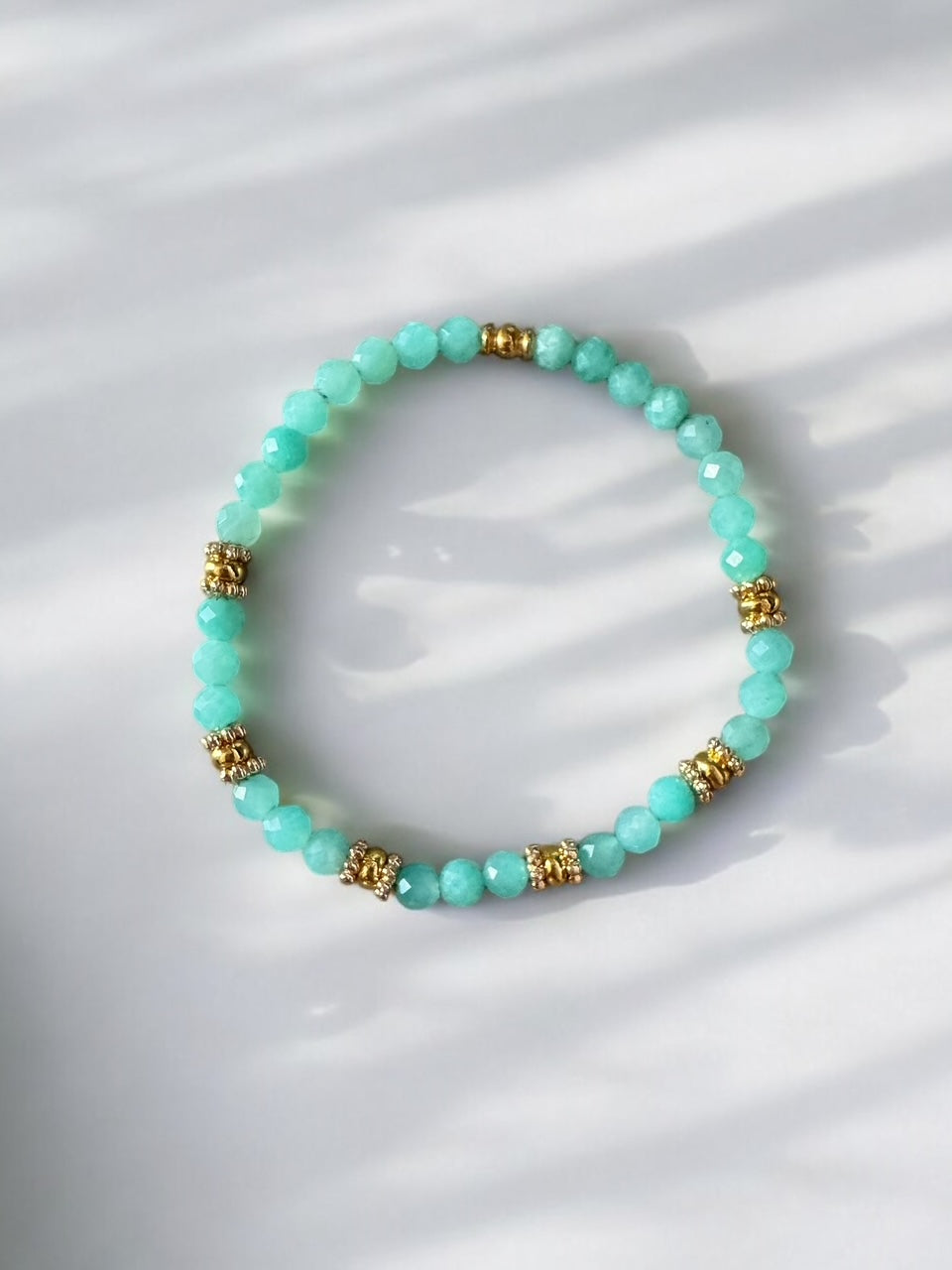Bracelet Eden en Amazonite pierres fines