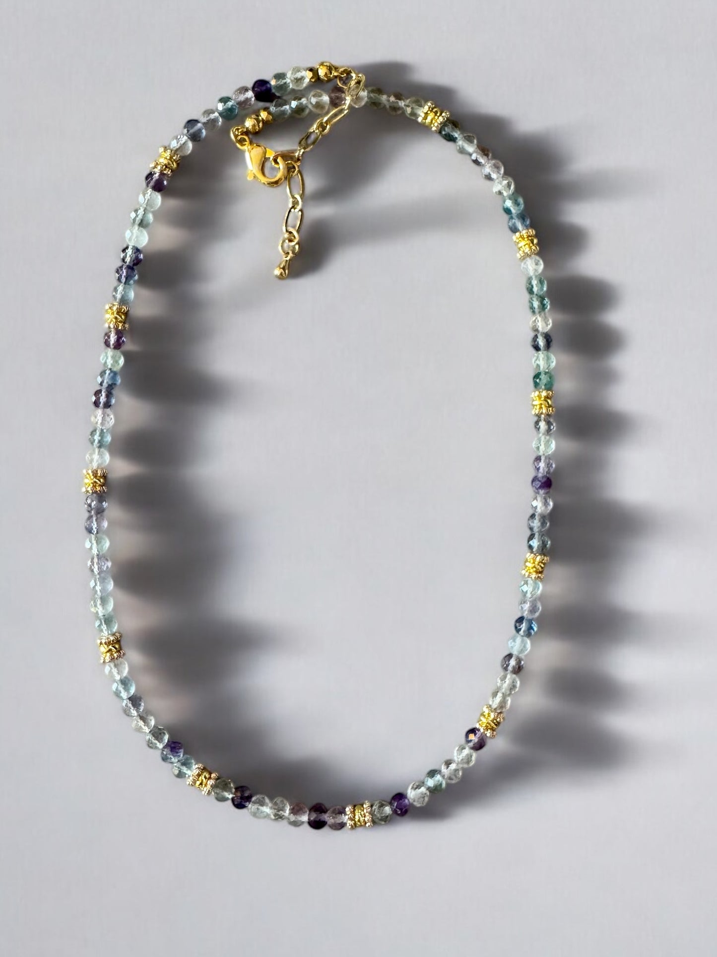 Collier Eden en Fluorite pierres fines