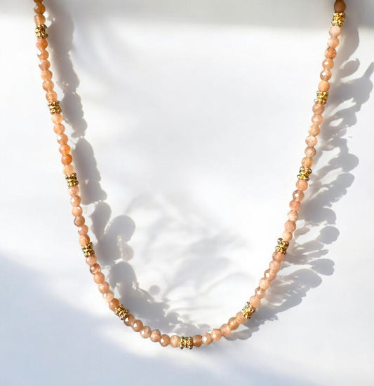 Collier Eden en Pierre de soleil pierres fines