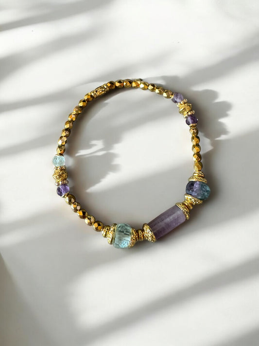 Bracelet Olympe Fluorite