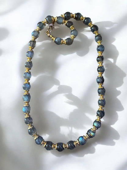 Collier Lioréa en Labradorite