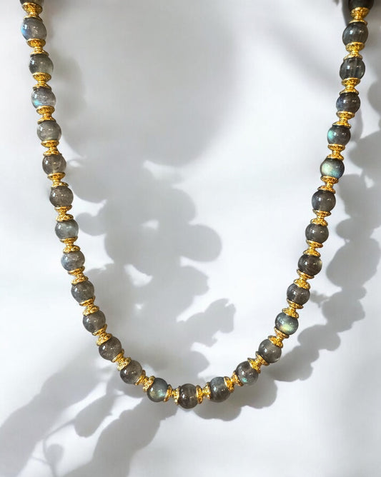 Collier Lioréa en Labradorite