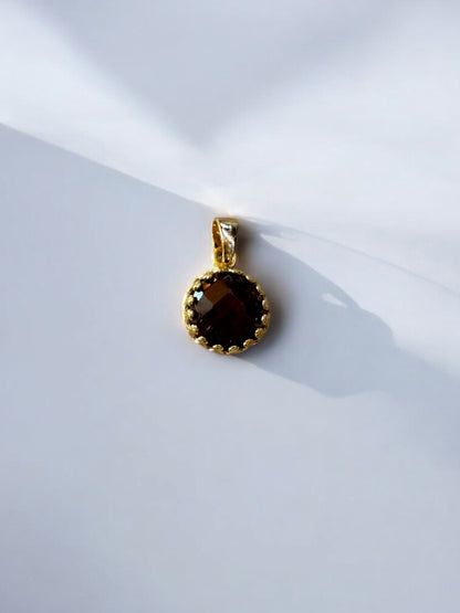 Pendentif Margot en Grenat