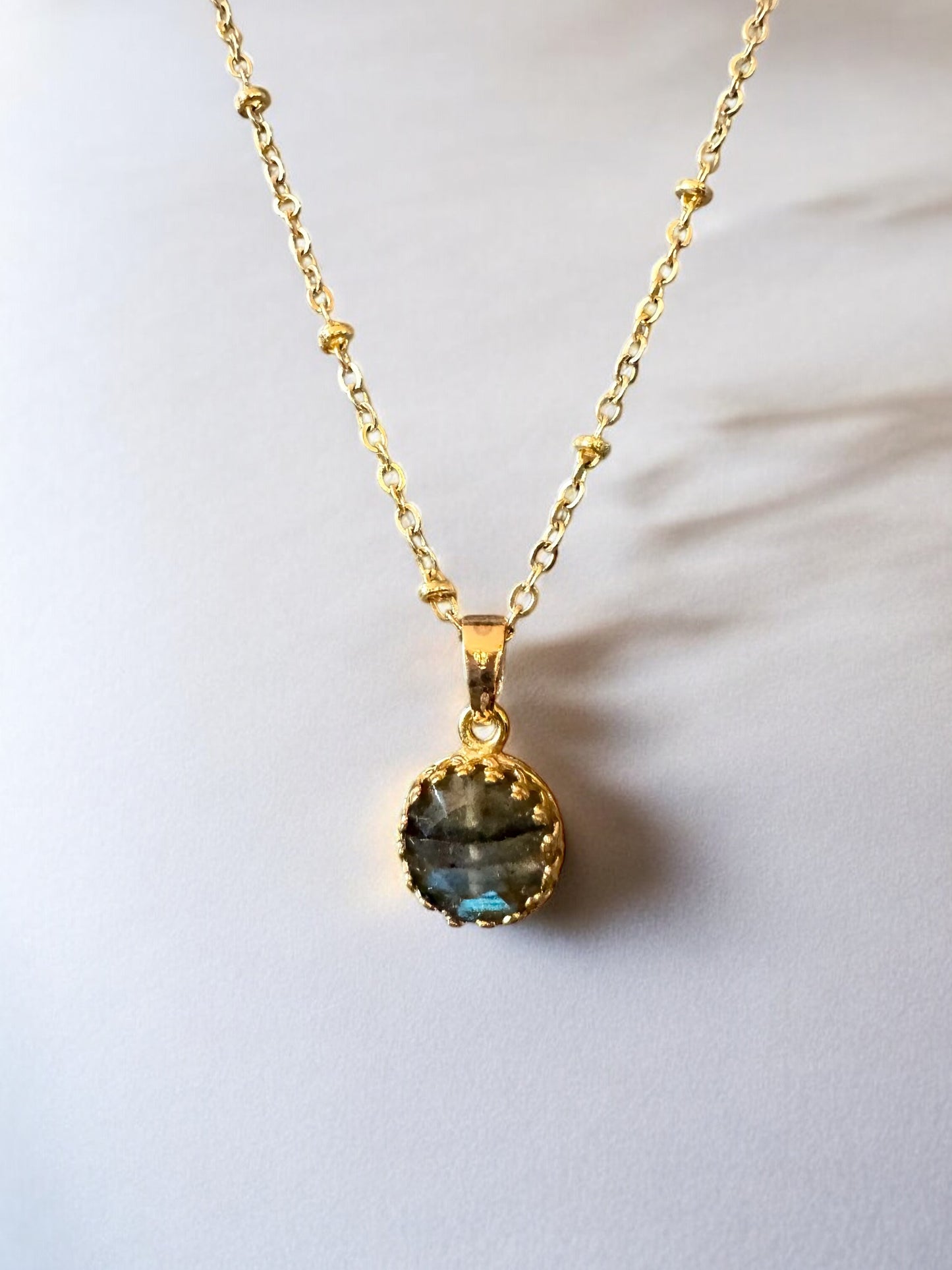 Pendentif Margot en Labradorite