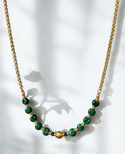 Collier Cyrus en Malachite