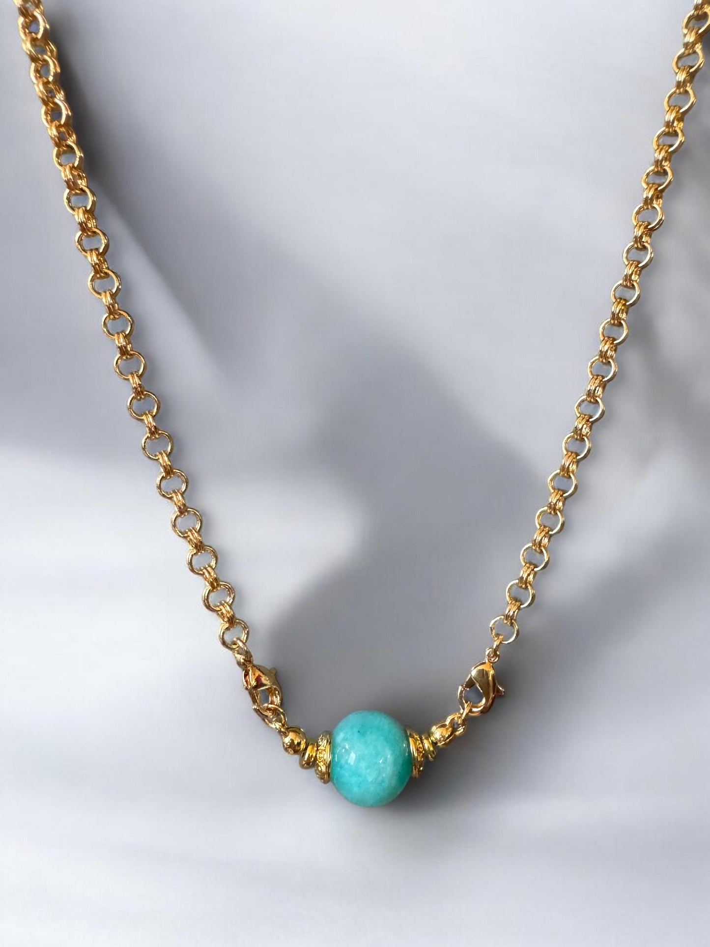 Pierre Métamorphose en Amazonite