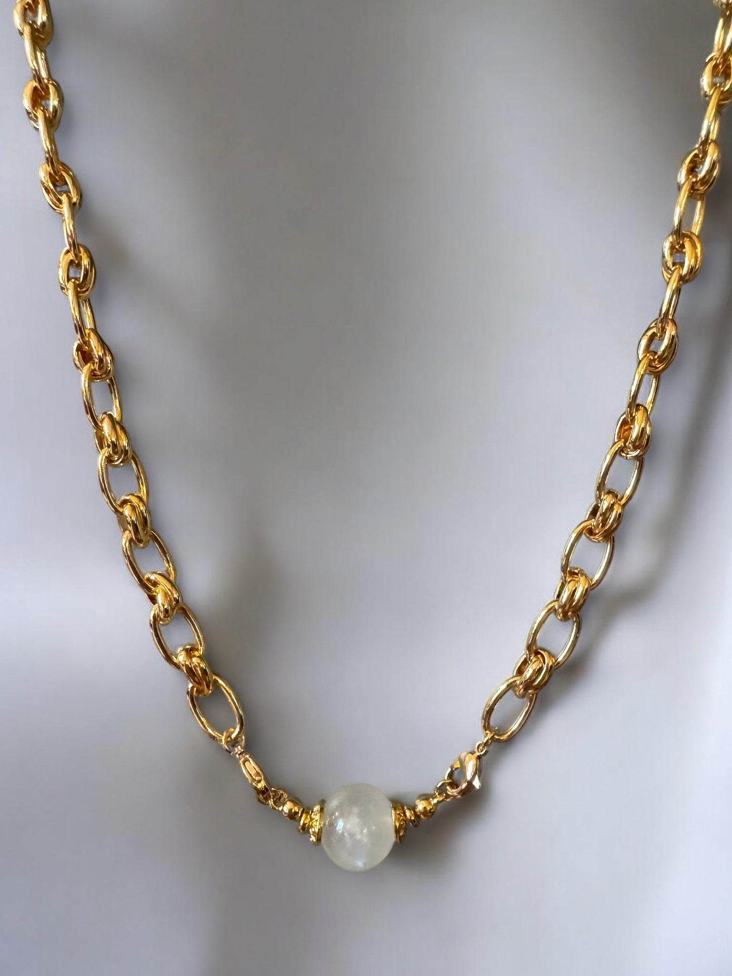 Chaine Métamorphose maillons ovales lisses alternés