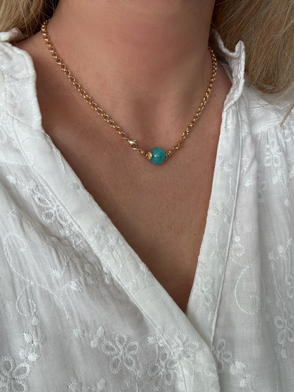 Pierre Métamorphose en Amazonite