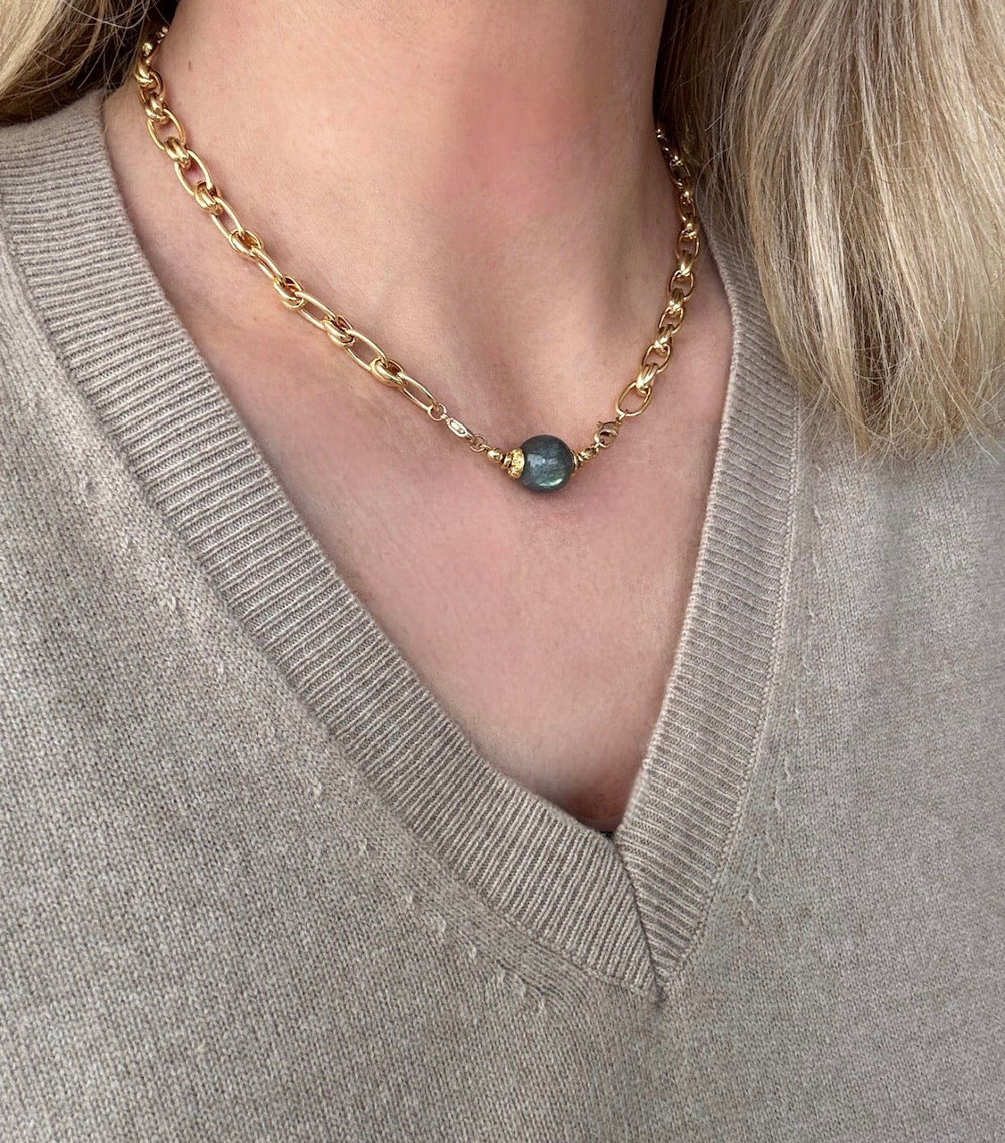 Pierre Métamorphose en Labradorite