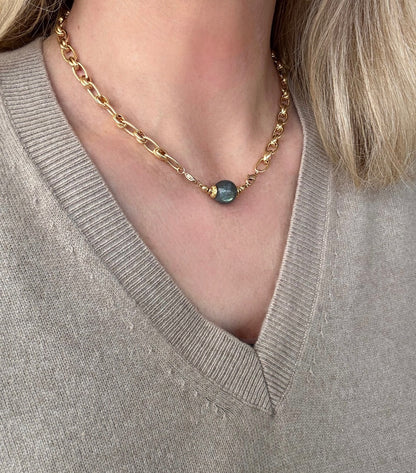 Pierre Métamorphose en Labradorite