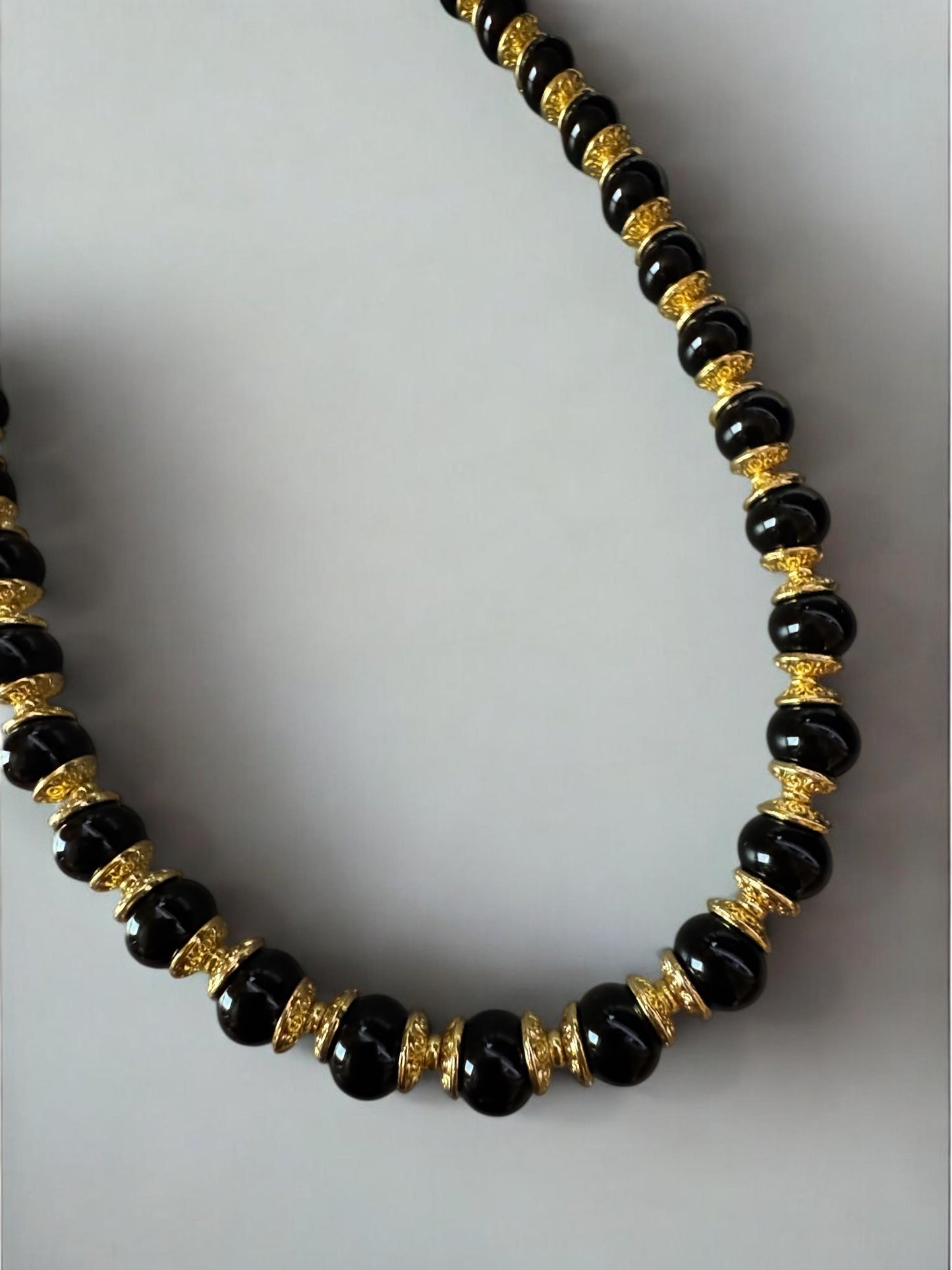 Collier Lioréa en Onyx noir